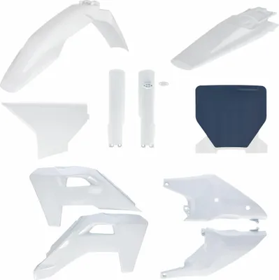 Obrázok produktu pre ACERBIS sada kapotáže 10 dielov biela pre HUSQVARNA