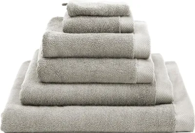 Produktbild von Heckett and Lane 1x VPE 3 st. Premium Waschhandschuhe 16/21 Glacier Grey Waschhandschuhe 16x21 Glacier-Grey Uni