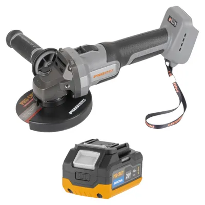 Imagen del producto de Procraft Industrial AG125Abb Amoladora angular a batería 20 V 125 mm sin escobillas Solo - sin batería, sin cargador
