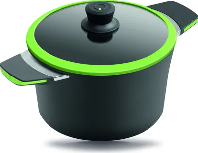 Immagine prodotto di Gastrolux Squalit Ceran Topf inkl. Deckel - 4,0L - 20 cm - Limette 30400I