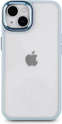 Produktbild von Hama 00138144, Cover, Apple, iPhone 14, 15,5 cm (6.1"), Hellblau, Transparent