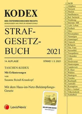 Immagine prodotto di Taschen-Kodex Strafgesetzbuch 2021: mit Erläuterungen