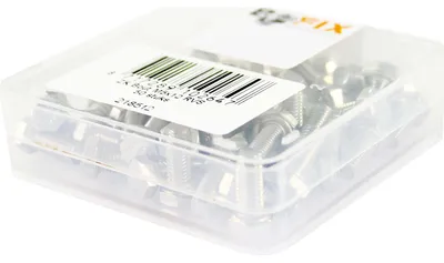 Zdjęcie produktu dla Bofix Fixx Puste śruby sześciokątne M5x12 50 sztuk, stal nierdzewna