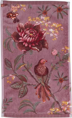 Produktbild von Pip Studio Gästehandtuch Secret Garden Mauve (30x50cm)
