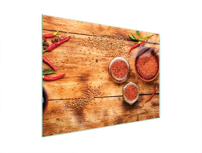 Produktbild von Glasschutzplatte Für Herd 70X52 Chilli