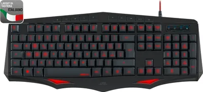 Produktbild von Herná klávesnica LAMIA Black IT Layout