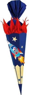 Produktbild von Goldbuch Schultüten Bastelset Motiv Rakete 70cm