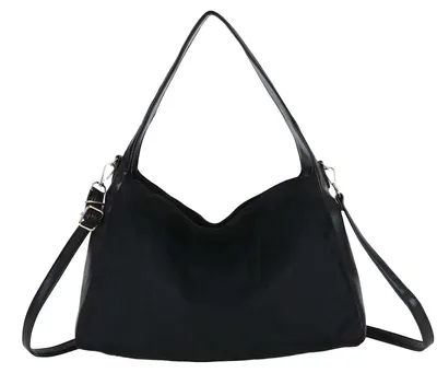 Produktbild von Gallantry, Hobo-Tasche für Frauen mit verstellbarem Schultergurt, Schwarz
