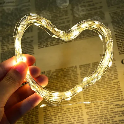 Lichterkette USB 5 m 50 LEDs 8 Modi wasserdicht warmweiß