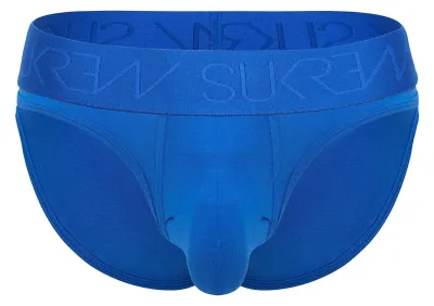 Produktbild von SUKREW - Herren Slip Unterwäsche - Classic Brief Blue Hawaii - 1x Größe L