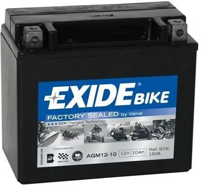 Produktbild von CENTRA BIKE Starterbatterie 12V 10Ah 150A/EN Motorrad Batterie
