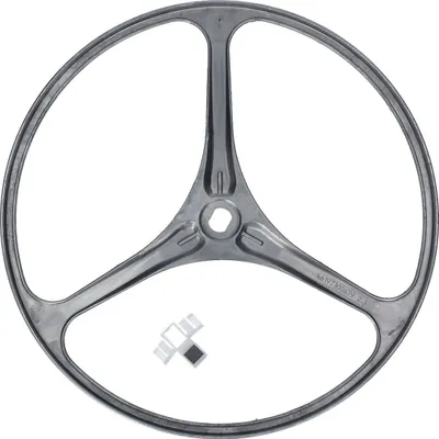 Produktbild von Whirlpool Bauknecht 481252888111 C00332382 Riemenscheibe Antriebsriemenscheibe Keilrippenriemen Scheibe Waschmaschine Toplader auch Ignis Indesit Privileg Quelle