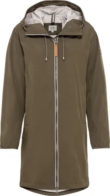A studio shot of a women's jacket.