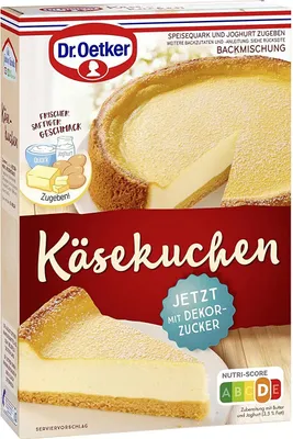 Produktbild von Dr. Oetker tvarohová zmes na pečenie s jemným cukrom na zdobenie 580g