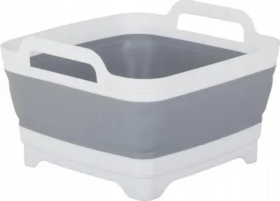Zdjęcie produktu dla Verk 01542 Składana miska silikonowa z odpływem 8 l