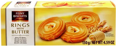Produktbild von Feiny Biscuit Butterkekse 130 g