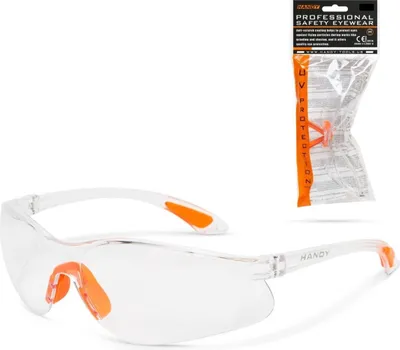 Produktbild von HANDY - Professionelle Schutzbrille transparent - Feuerwerksbrille - mit UV-Schutz
