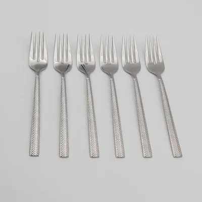 Image de Fourchettes à Poisson en inox Dakar x 6