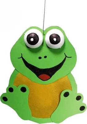 Produktbild von Laternen Bastelset Frosch von Prell, 5 Stück