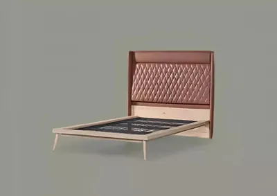 Image de Lits design Lit d'enfant Chambre d'adolescent Meubles en bois Rembourré 120x200cm