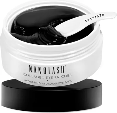 Produktbild von Kollagen Augenpads Nanolash 30 paar - Maske für Augenringe, Hydrogel-Augenpflaster, gel Augenmasken