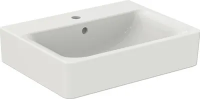 Obrázok produktu pre IDEAL STD Waschtisch CONNECT CUBE E7141 600x460x175mm 1Hahnloch weiß