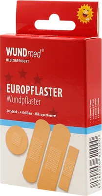 Immagine prodotto di WUNDmed® 02-041 WUNDmed® Pflaster Europflaster 02-041 beige, 20 St.