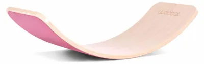 Produktbild von Wobbel Board Original - Leinen-Whitewash, Filz rosa