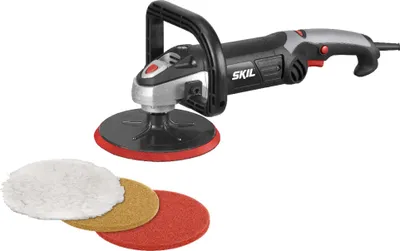 Produktbild von SKIL Poliermaschine 1200 W mit 180-mm Polierscheibe und Softstart 1144 AA