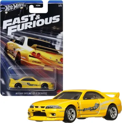 Produktbild von Hot Wheels Fast & Furious HRW51, Auto, 3 Jahr(e), Metall, Gelb