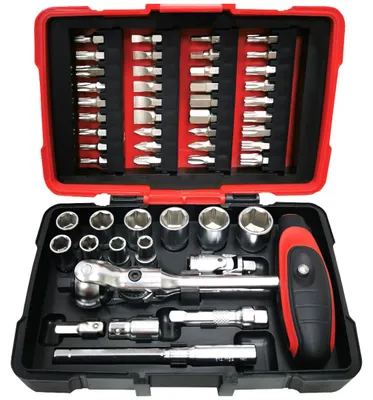 Obrázek produktu pro KS Tools 922.0651, Sada zdířek, 1/4", 880 g