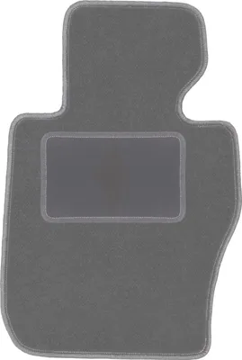 Produktbild von Fahrerfußmatte Velours graphit passend für BMW 3 E90 xDrive (2004-2011, Limousine) – mit Befestigungen – passgenau