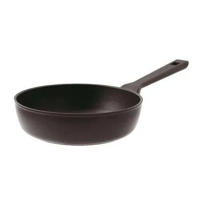 Produktbild von Sambonet Bratpfanne hoch 24cm Aluminium schwarz 51048-24