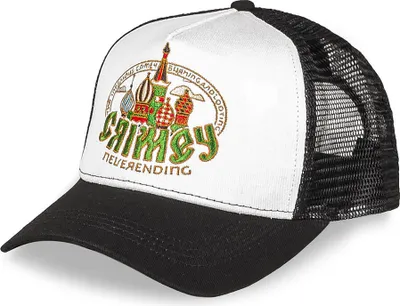 Image de Casquette de camionneur Grimey The Lower Depths Blanche Homme Blanche Taille unique