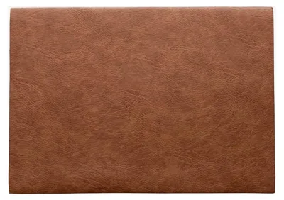 Produktbild von Tischset aus veganem Leder Caramel 46 x 33 cm