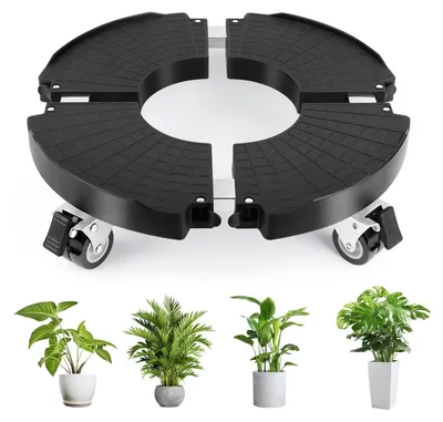 Productafbeelding van Plantenroller - Ø 35-48 cm - Belastbaar 150 kg - Verstelbaar - Voor binnen en buiten