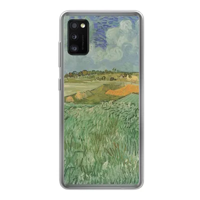 Produktbild von MuchoWow® Handyhülle Schutzhülle Hülle für Samsung Galaxy A41 In der Nähe von Auvers - Vincent van Gogh Silikon Softcase Handy Hülle - Mobiltelefon