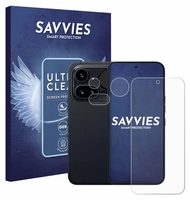 Produktbild von 18x Für Nothing Phone (4a) Pro (Display+Kamera) Schutzfolie Savvies Displayschutz Display Schutz Folie Klar Transparent