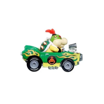 Immagine prodotto di Mattel HDB27 - HotWheels - Mario Kart - Mini veicolo pressofuso con figura, Bowser Jr.