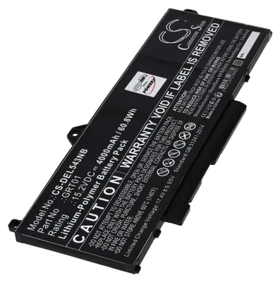 Produktbild von Akku kompatibel mit Dell Typ GRT01