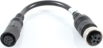 Produktbild von Caratec Safety CSZ111K Kamera-Adapter 6-polig Mini-DIN auf 4-poligen Schraubstecker