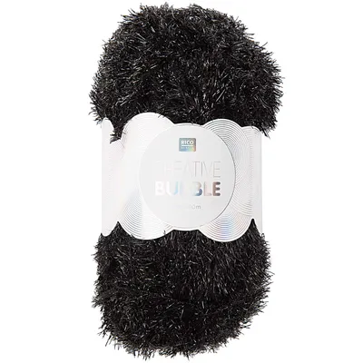 Produktbild von Rico Design Creative Bubble, Schwarz, 90 m, 50 g