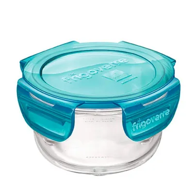 Immagine prodotto di FRIGOVERRE EVOLUTION vaso di vetro rotondo. con coperchio in plastica 10cm 0,18lt