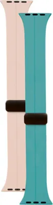 Produktbild von BigBen, Set mit 2 Armbändern für Apple Watch 38-40-41mm, Blau