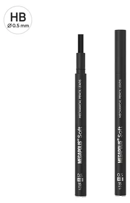 Produktbild von Druckbleistiftminen 0,5 mm HB 1 Packung je 15 Stück