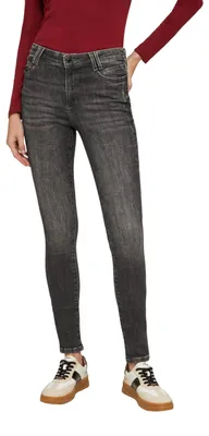 Zdjęcie produktu dla Spodnie jeansowe s.Oliver, model Izabell, krój slim fit
