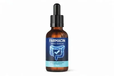 Immagine prodotto di Farmacin gocce – Formula benessere a base di erbe (integratore alimentare) - 30 ml