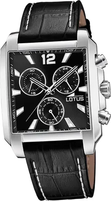 Produktbild von Lotus Leder Herren Uhr Armbanduhr schwarz Elegant Classic D2UL18851/4