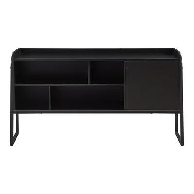 Produktbild von Fernsehschrank 'Storfjord' mit Metallgestell 120x34x63 cm Schwarz