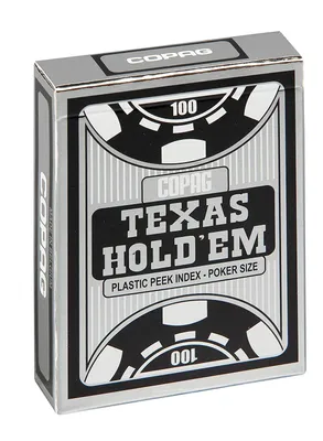 Produktbild von Cartamundi Brettspiel Copag Texas Hold 'em Silver Spiel von 54 Karten